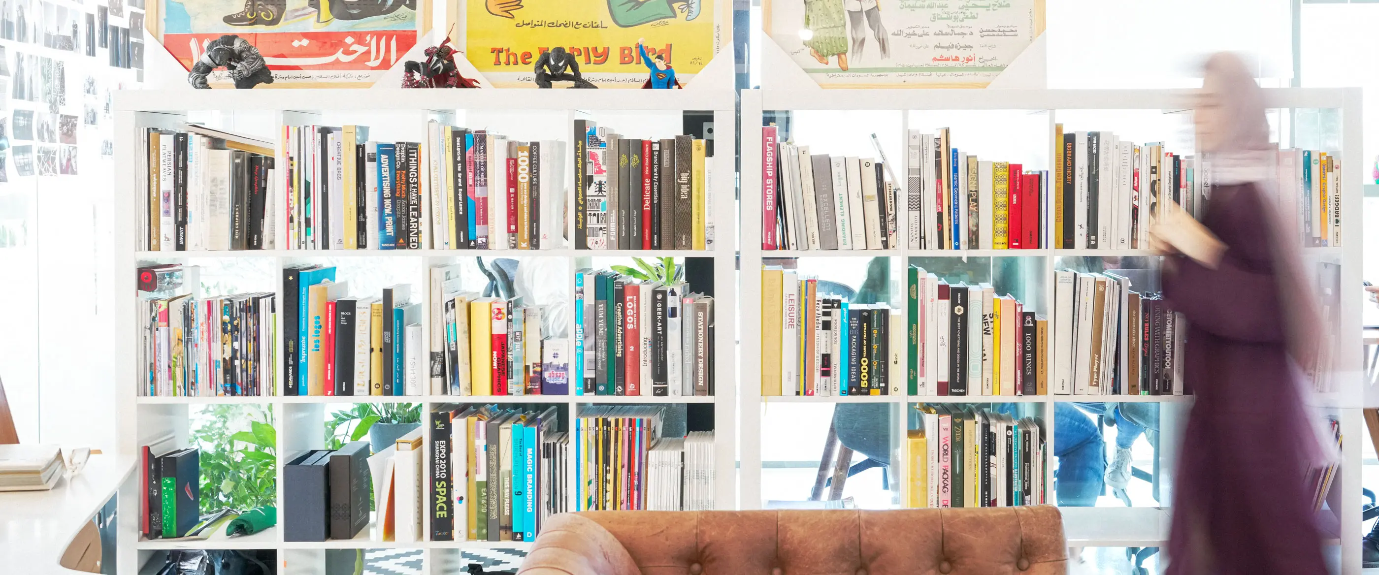 Studio bookshelf